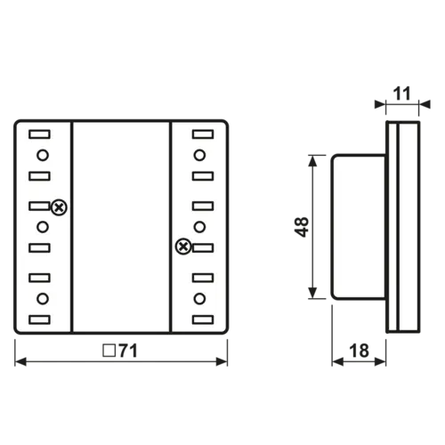 Jung Funk-Wandsender-Modul FM LS 5003 M Jung Funk-Wandsender-Modul FM LS 5003 M
