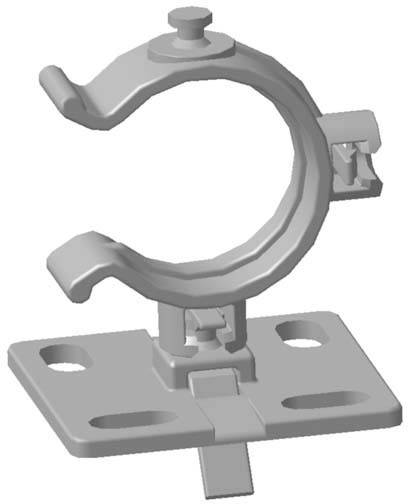 HellermannTyton Helawrap-Zubehör HWCLIP20-HIRHS-BK-50