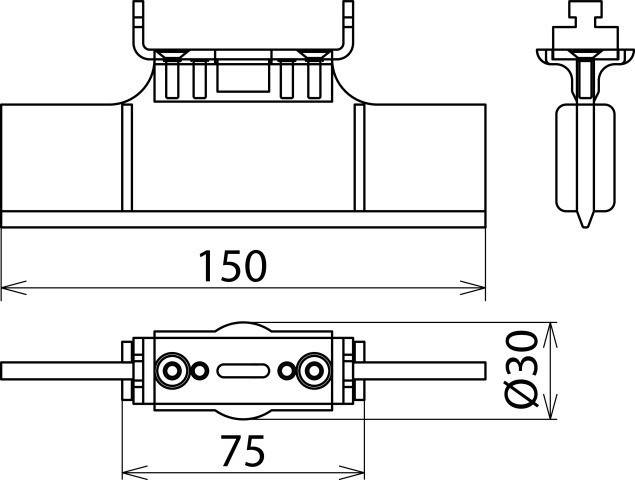 DEHN Sperrelement SE NH2 3