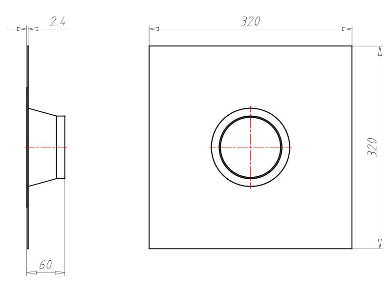 Kaiser Rohrmanschette 9059-54