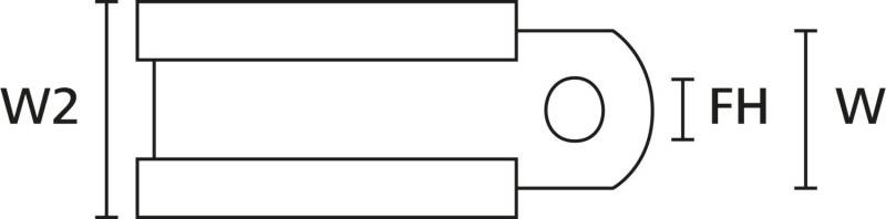 HellermannTyton Befestigungs-Clip AFCS16-GS