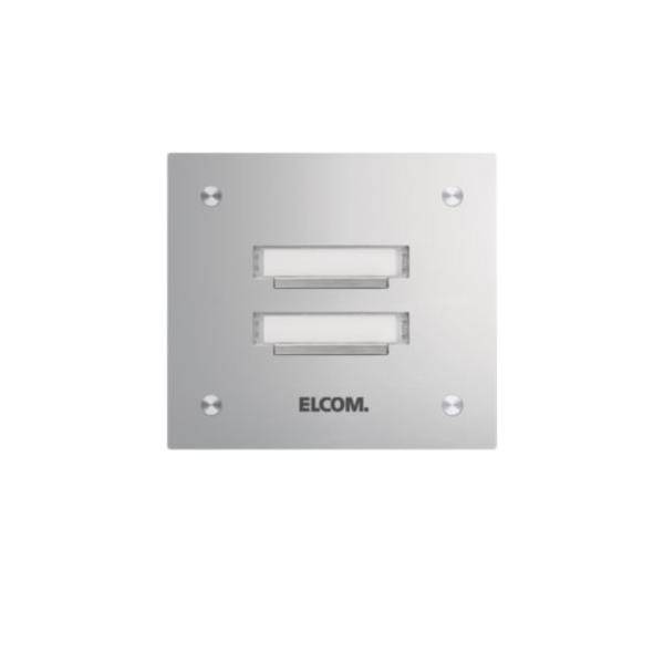 Elcom UP-Klingelplatte KVM-2/1