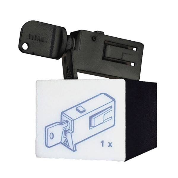 Doepke Kunststoffschloß Tytan II D0 WES-K-sw