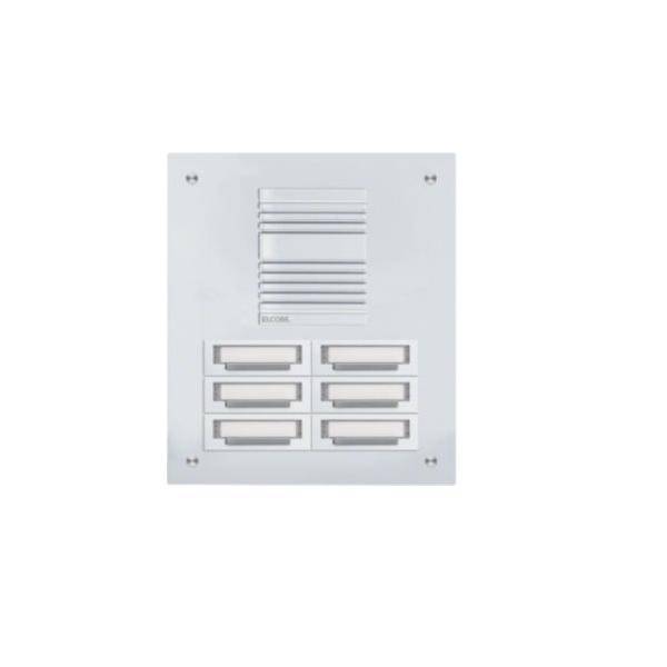 Elcom UP-Türstation TUP-6/2RAL 9016