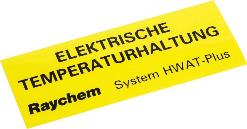 nVent Thermal Kennzeichnungsaufkleber LAB-HWAT-D