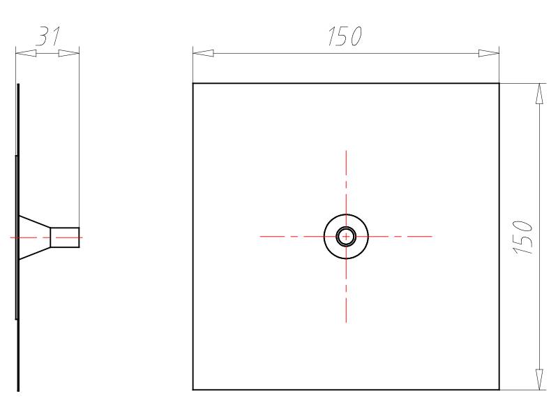 Kaiser Leitungsmanschette 9089-46