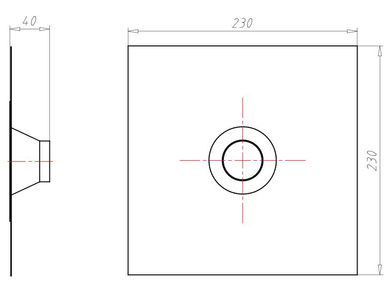 Kaiser Rohrmanschette 9089-51