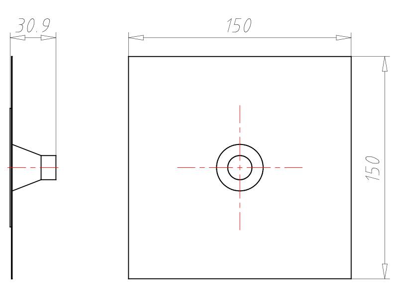 Kaiser Rohrmanschette 9079-48