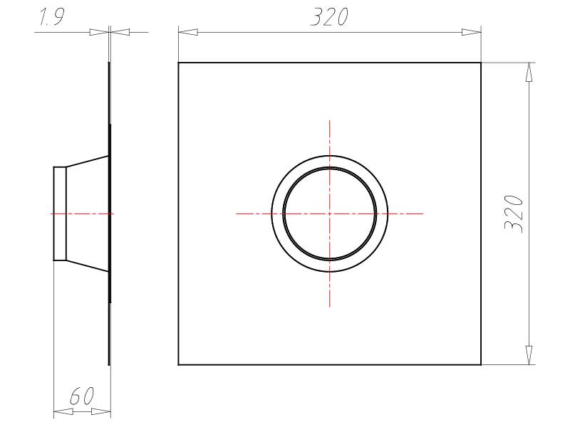 Kaiser Rohrmanschette 9079-54
