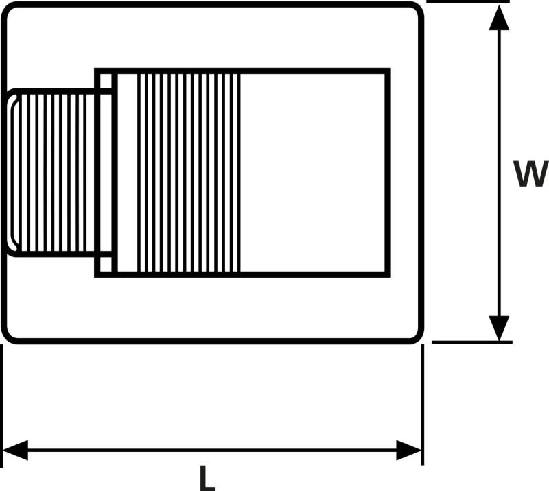 HellermannTyton Klebesockel ASI-HIR-NA-D1