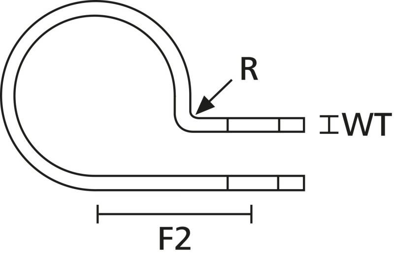 HellermannTyton Befestigungsschelle H9P-HS-BK-C1