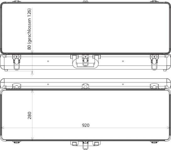 DEHN Kunststoffkoffer KKL 92 28 12