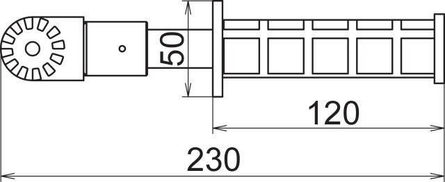 DEHN Handgriff HG ZK 230