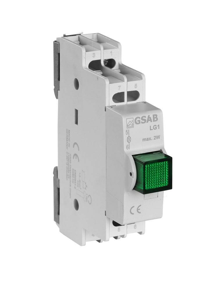 GSAB Elektrotechnik Lichtsignal Lichtsignal gruen