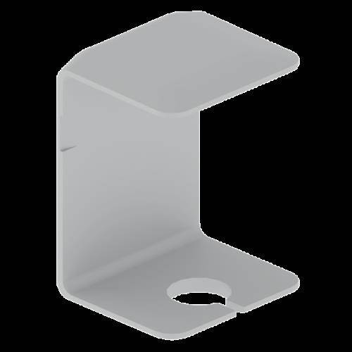 50 Stk. Unex Deckelklemme für IK10 grau 66845-48