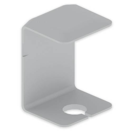 50 Stk. Unex Deckelklemme für IK10 grau 66845-48