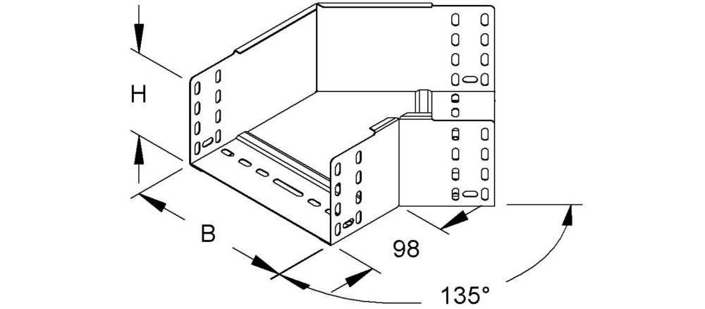 Niedax Bogen RBA 110.400 F