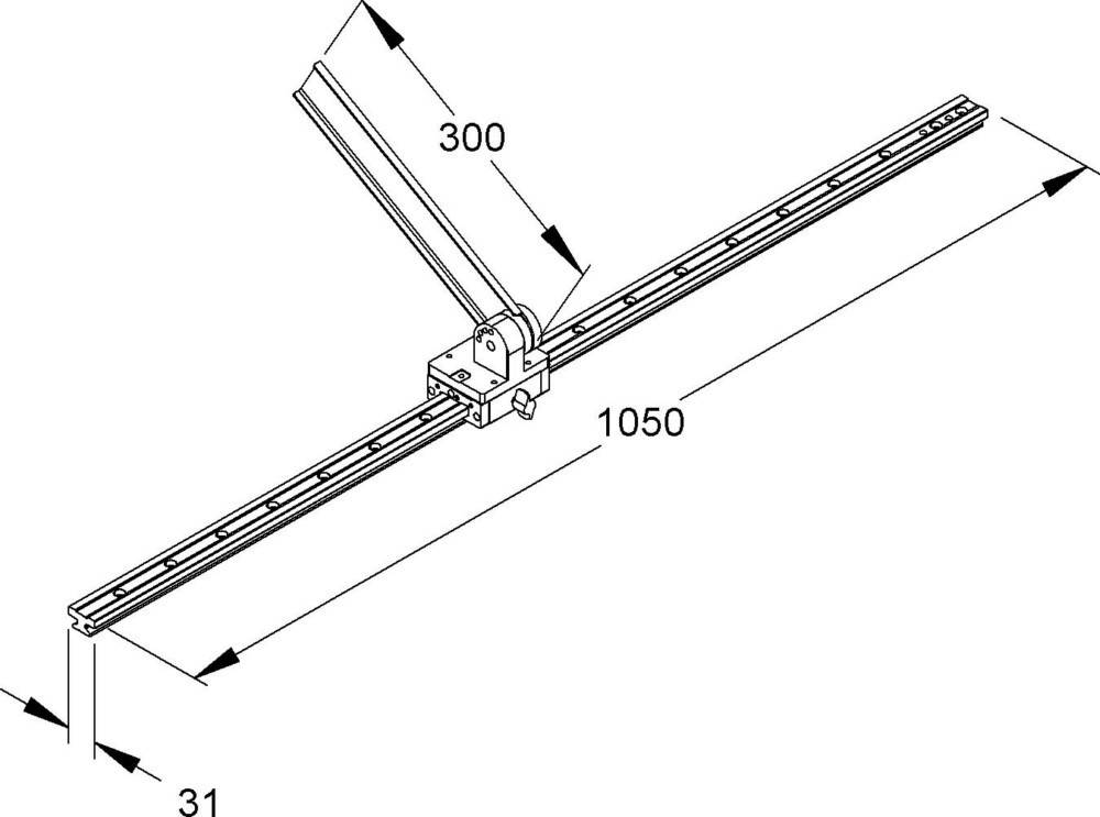 Niedax Grundgestellanschlagsystem W-GGAS T1