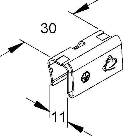 Niedax Deckelhaltefeder RDHFS 9 VZL