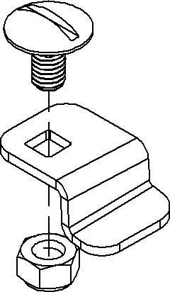 Niedax Drehriegel RDRS 9X2 E3