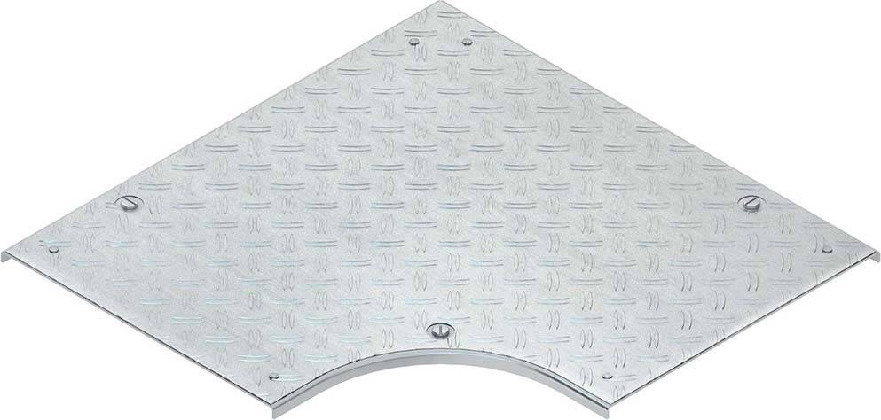 Niedax Deckel für Bogen 90Gr. RESDVSRSL 400