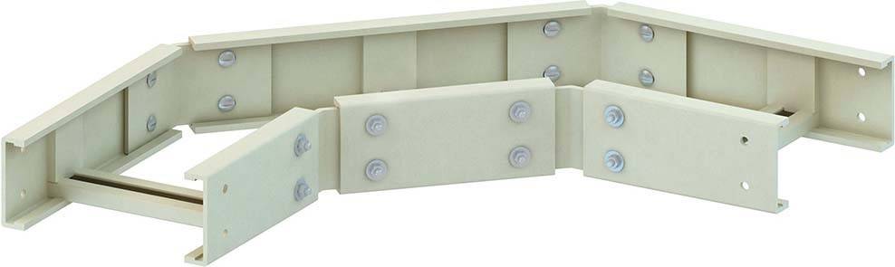 Niedax GFK-Bogen 90Gr. ULLB 100.150