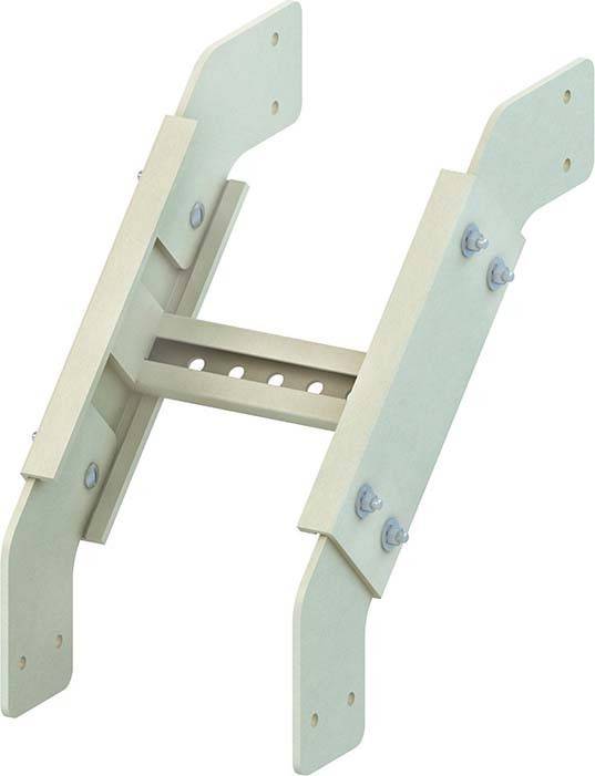 Niedax GFK-Bogen verstellbar ULLBA 80.150