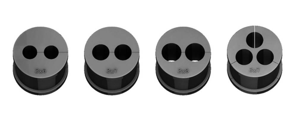 10 Stk. Jacob Mehrfachtüllen F311-9005-37