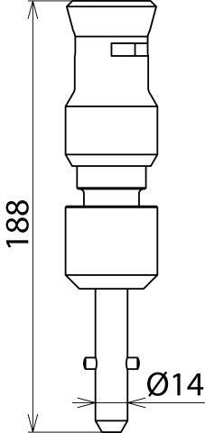 DEHN Adapter f. Erdungsstangen AD ES SQ SQL