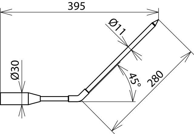 DEHN Prüfsonde PSO M8 W45 PHE