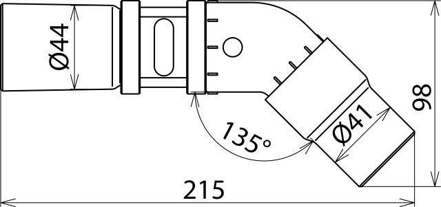 DEHN Saugschlauchadapter SSA W D