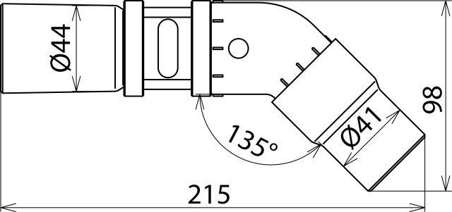DEHN Saugschlauchadapter SSA W D
