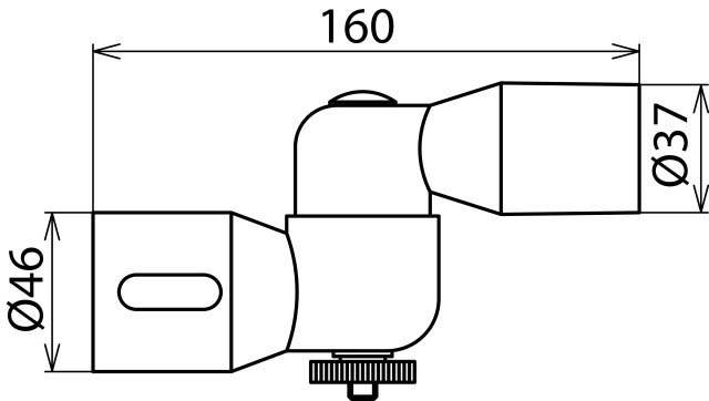 DEHN Saugrohrwinkel SRW V NS