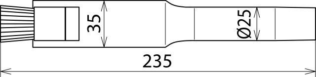 DEHN Flachdüse FD 35 P NS