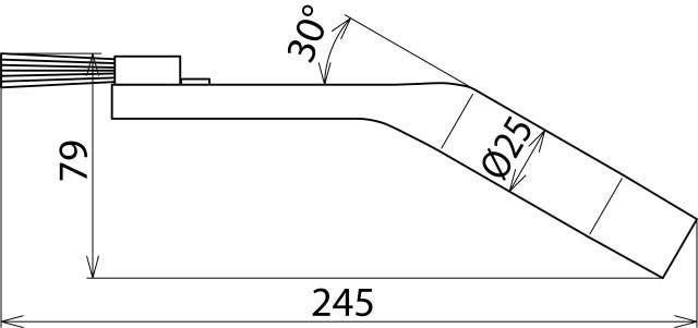 DEHN Flachdüse gew. FD 35 W P NS