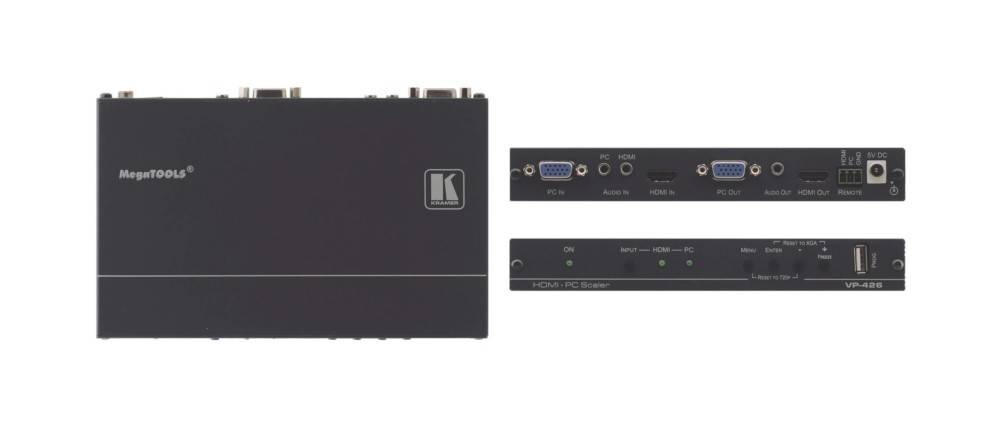 Schwarzer KVM-Rackmount-Schalter im KVM-Stil mit der Bezeichnung 