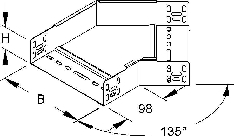 Niedax Bogen RBA 60.100 F