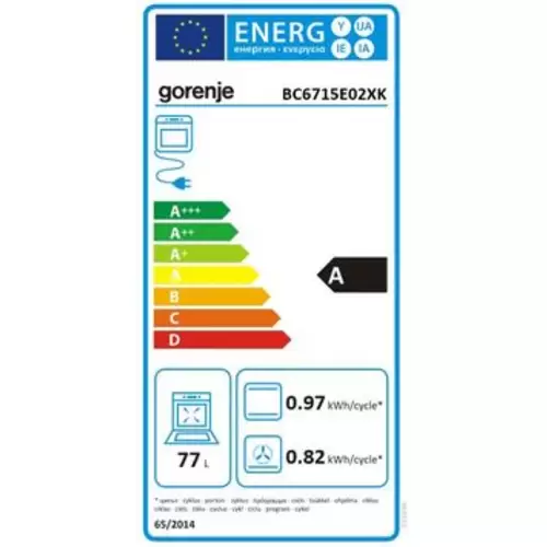 Gorenje EB-Herdset-Hi-Light BC6715E02XK+ECD641BX Gorenje EB-Herdset-Hi-Light BC6715E02XK+ECD641BX