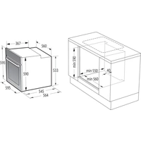 Gorenje EB-Herdset-Hi-Light BC6715E02XK+ECD641BX Gorenje EB-Herdset-Hi-Light BC6715E02XK+ECD641BX
