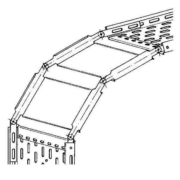 Niedax Bogen verstellbar RGS 35.100