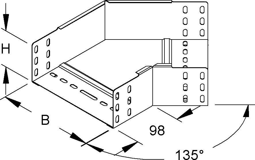 Niedax Bogen RBA 85.600 F