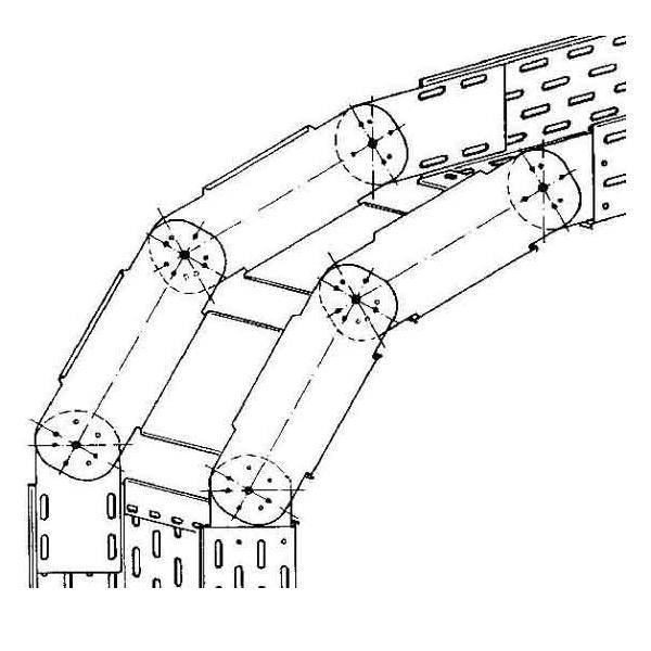 Niedax Bogen Verst., F-Verz RGS 110.100 F