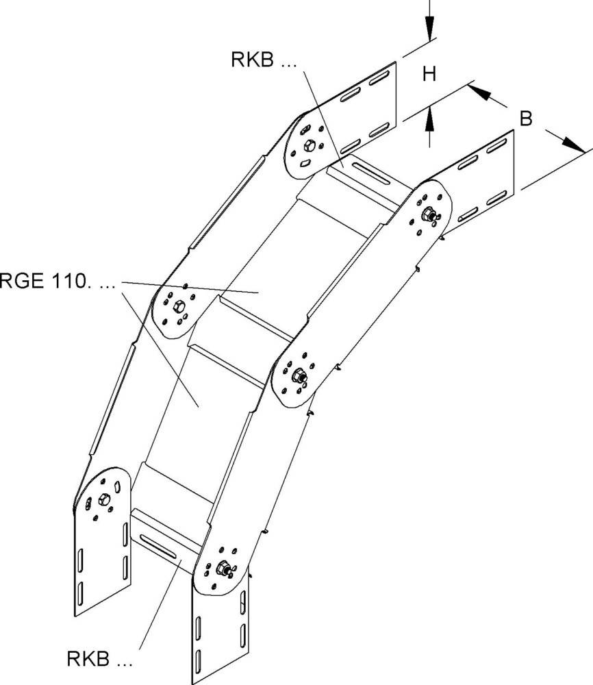 Niedax Bogen RGS 110.200