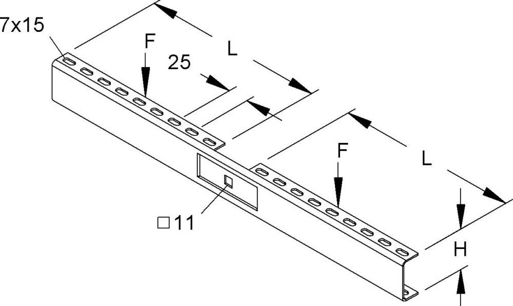 Niedax Doppelausleger KTDL 150