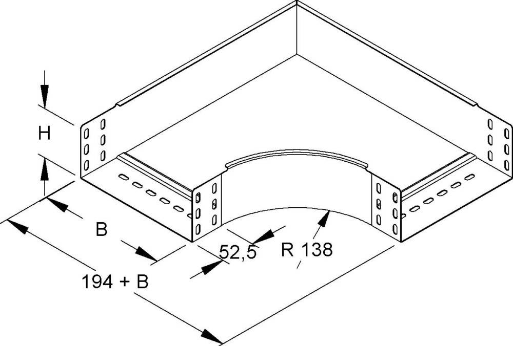 Niedax Bogen RES 85.100 F