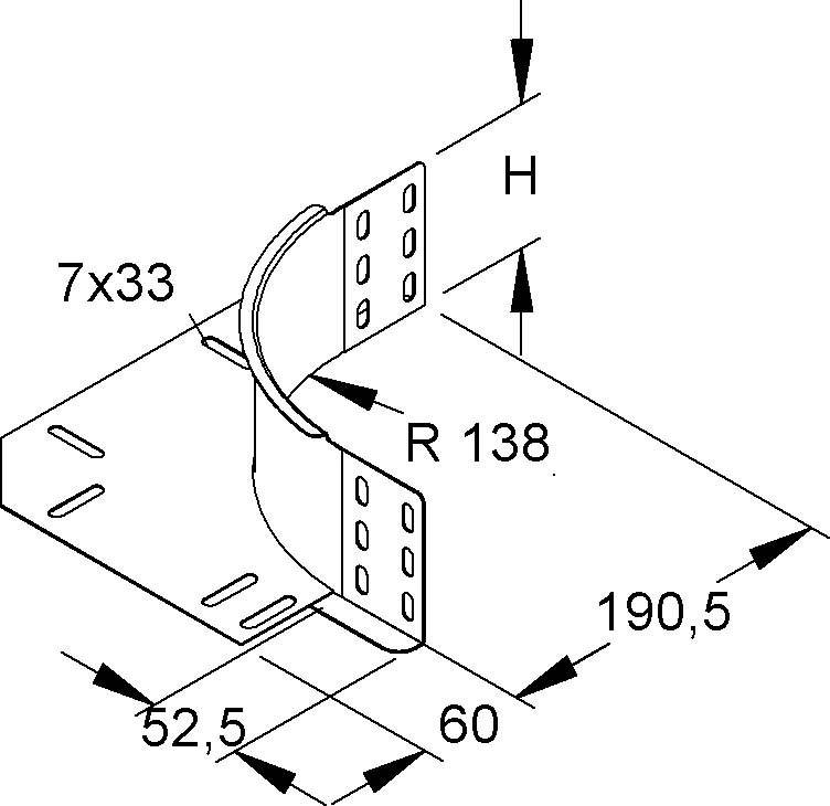 Niedax Anbaueck REK 85