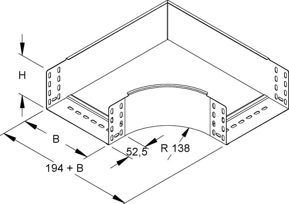 Niedax Bogen, F-Verz RES 110.400 F