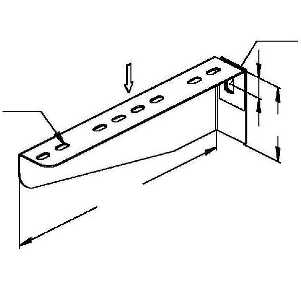 Niedax Wandausleger KTAL 250