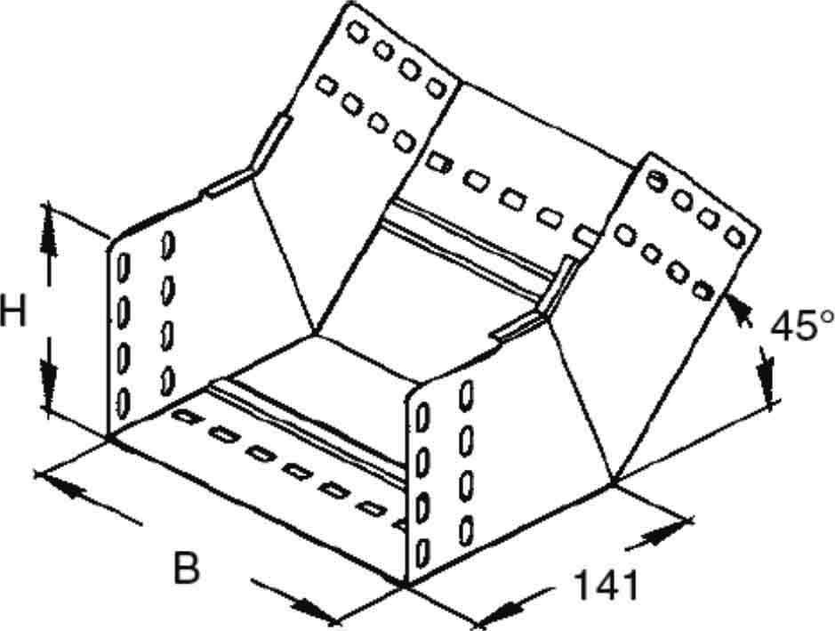 Niedax Rinnensteigbogen RSB 110.100