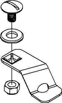 Niedax Drehriegel WDRS 20 E3